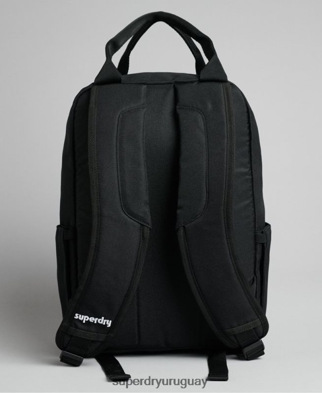 uy Superdry hombres mochila con asa superior gris oscuro DT2N8Z1654 accesorios