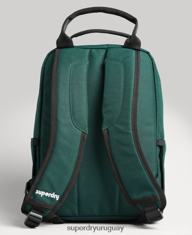 uy Superdry hombres mochila con asa superior verde DT2N8Z1822 accesorios
