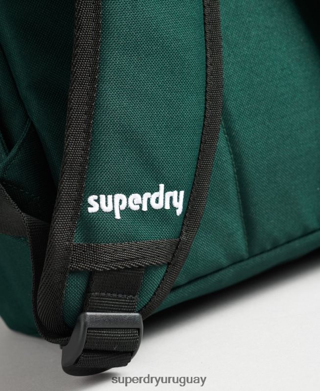 uy Superdry hombres mochila con asa superior verde DT2N8Z1822 accesorios