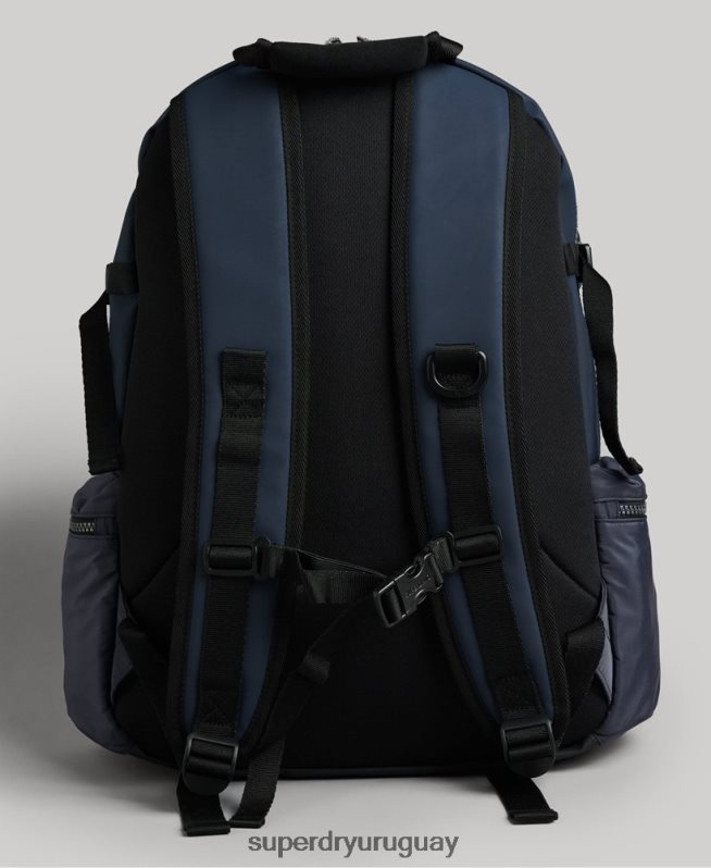 uy Superdry hombres mochila con gráfico de lona de montaña Armada DT2N8Z113 accesorios
