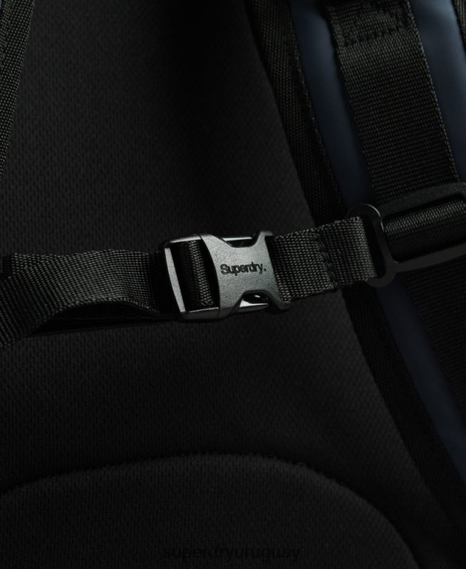 uy Superdry hombres mochila con gráfico de lona de montaña Armada DT2N8Z1728 accesorios