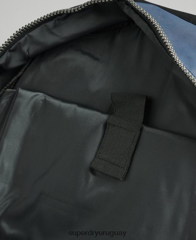 uy Superdry hombres mochila con gráfico de lona de montaña Armada DT2N8Z1728 accesorios