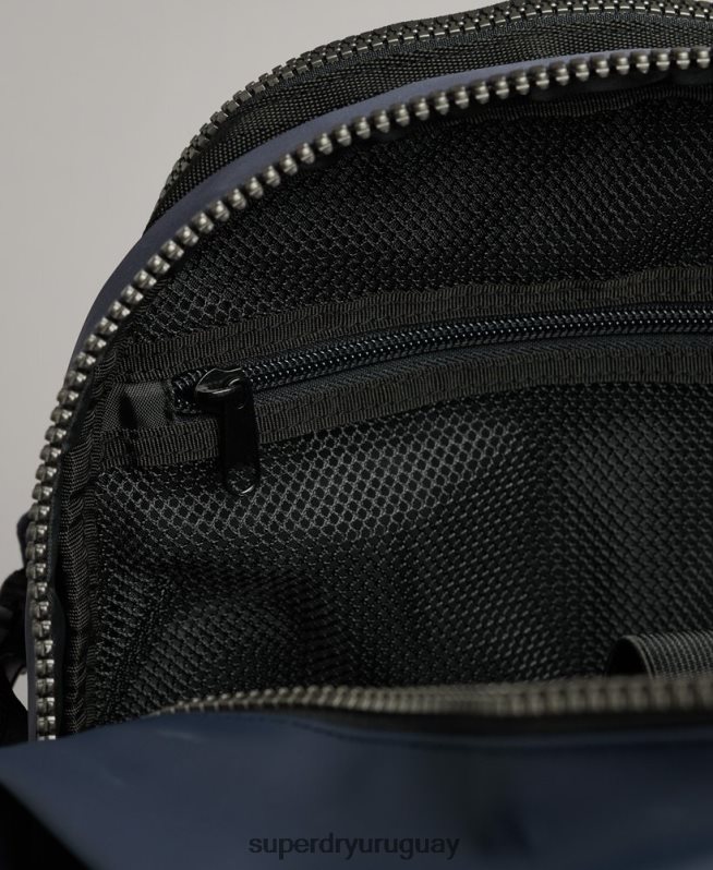 uy Superdry hombres mochila con gráfico de lona de montaña Armada DT2N8Z1832 accesorios