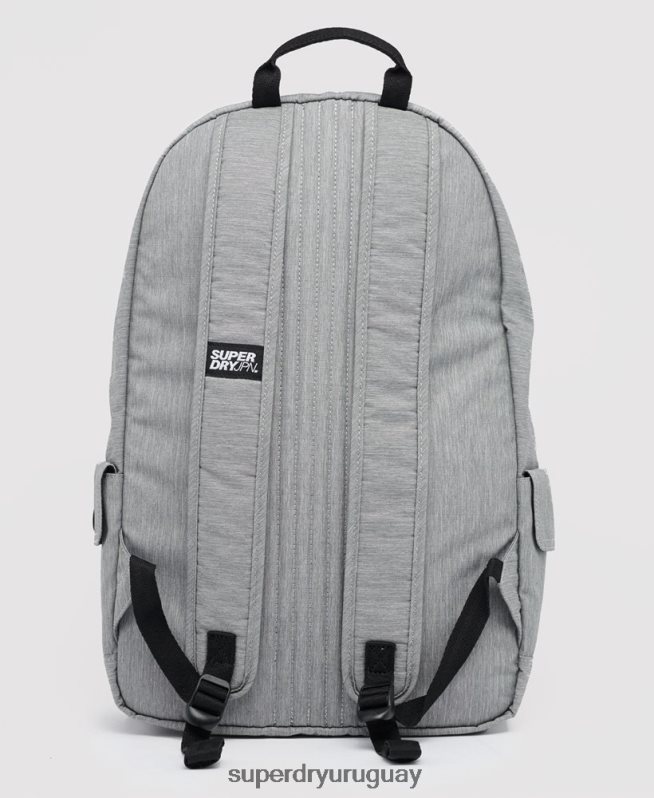 uy Superdry hombres mochila con logo gris DT2N8Z1852 accesorios