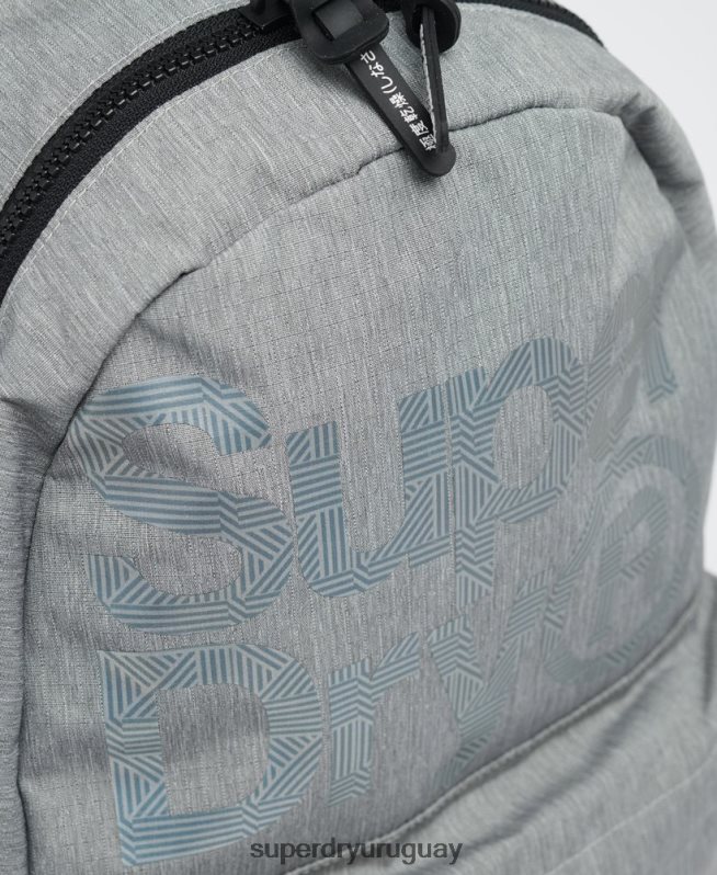 uy Superdry hombres mochila con logo gris DT2N8Z1852 accesorios