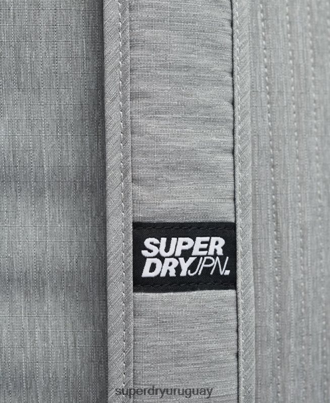 uy Superdry hombres mochila con logo gris DT2N8Z1852 accesorios