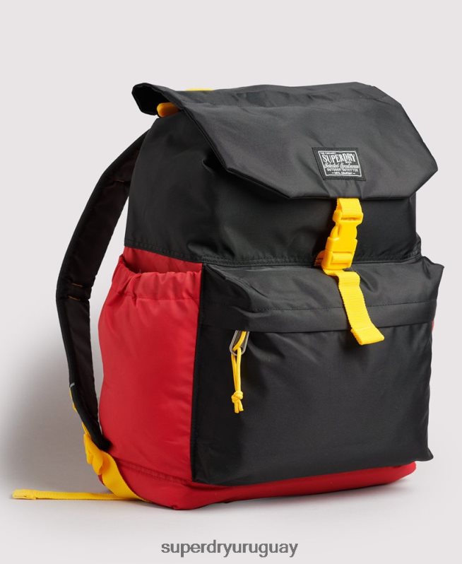 uy Superdry hombres mochila de carga superior rojo DT2N8Z1743 accesorios