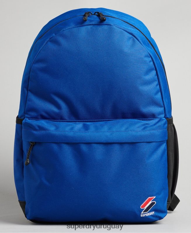 uy Superdry hombres mochila esencial montana azul DT2N8Z1652 accesorios