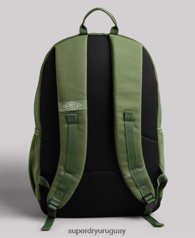 uy Superdry hombres mochila esencial montana caqui DT2N8Z1745 accesorios