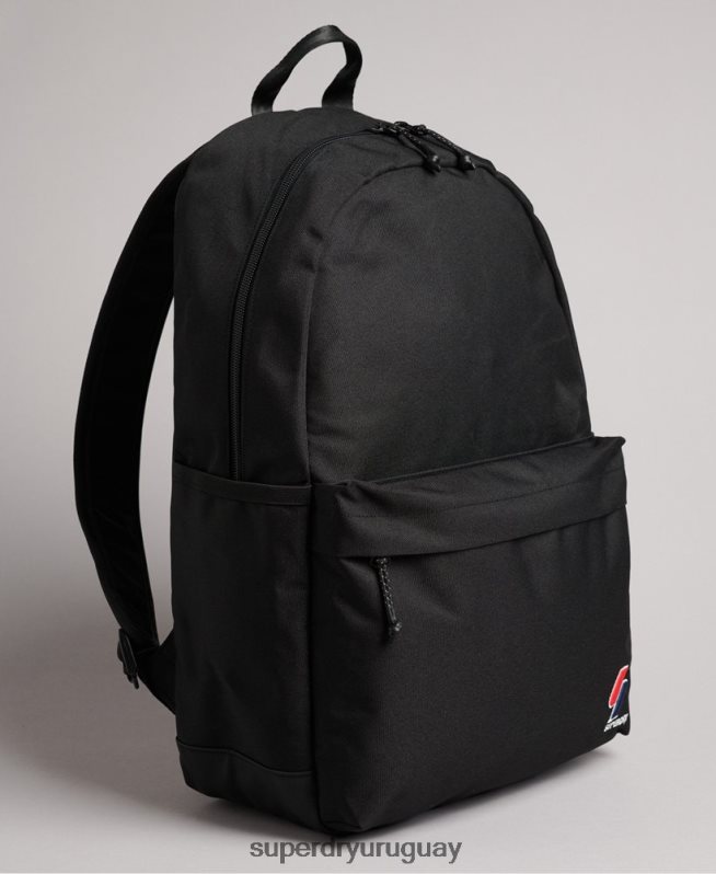 uy Superdry hombres mochila esencial montana negro DT2N8Z1632 accesorios