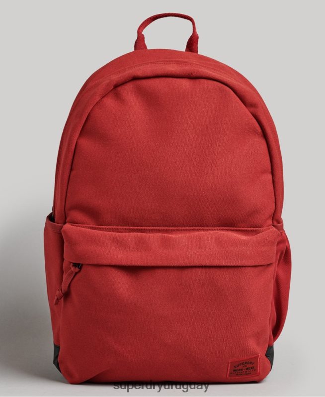 uy Superdry hombres mochila esencial montana rojo DT2N8Z6368 accesorios