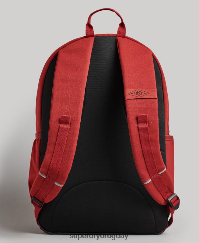 uy Superdry hombres mochila esencial montana rojo DT2N8Z6368 accesorios