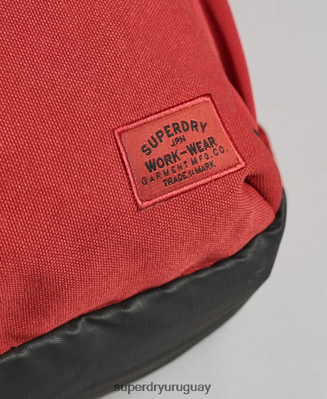 uy Superdry hombres mochila esencial montana rojo DT2N8Z6368 accesorios