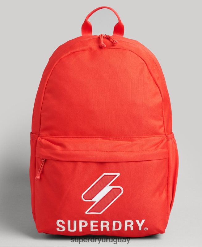 uy Superdry hombres mochila esencial montana rojo DT2N8Z6386 accesorios