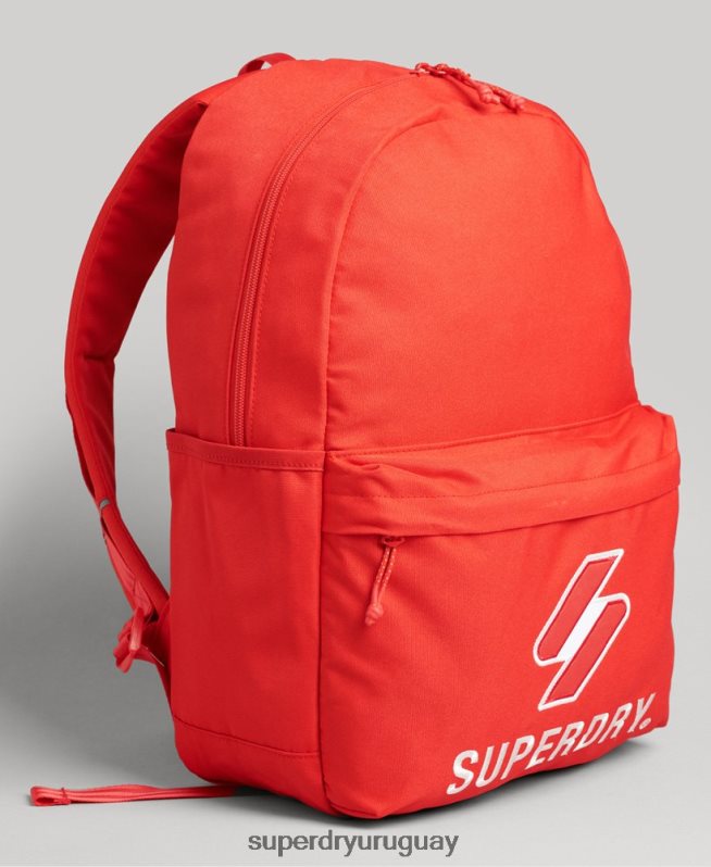 uy Superdry hombres mochila esencial montana rojo DT2N8Z6386 accesorios