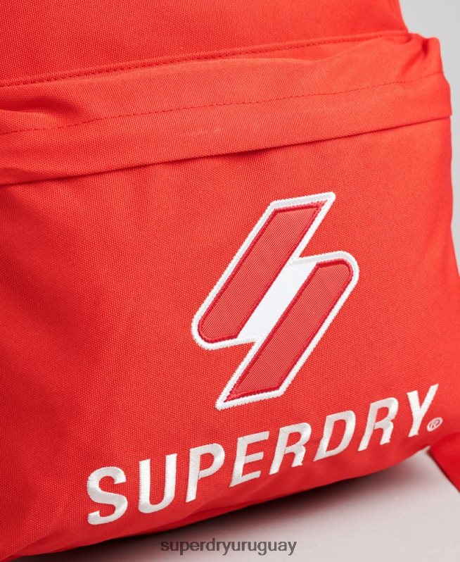 uy Superdry hombres mochila esencial montana rojo DT2N8Z6386 accesorios
