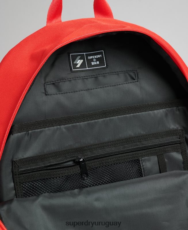 uy Superdry hombres mochila esencial montana rojo DT2N8Z6386 accesorios