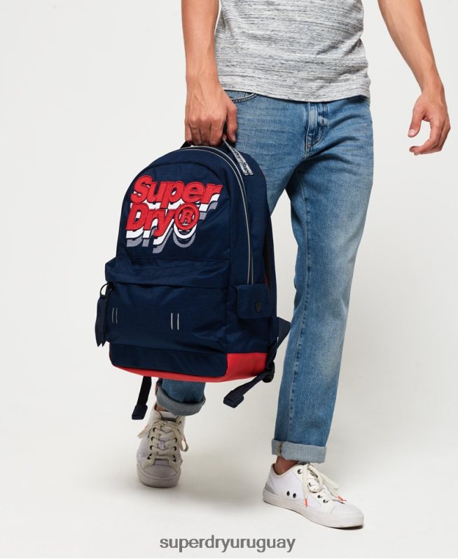 uy Superdry hombres mochila jacky montana Armada DT2N8Z1860 accesorios