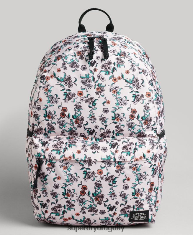uy Superdry hombres mochila montana estampada rosa DT2N8Z1634 accesorios