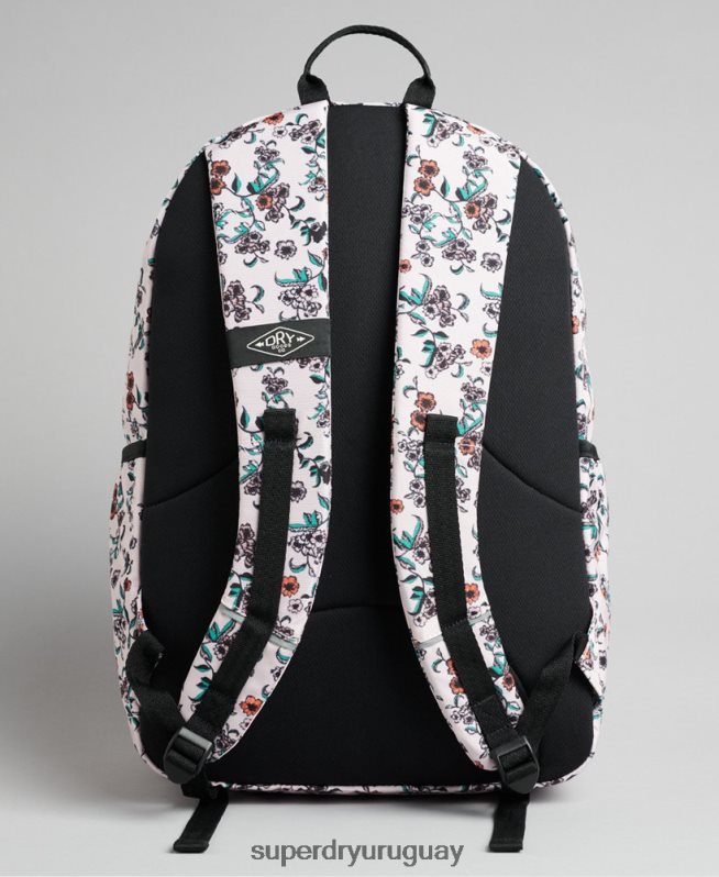 uy Superdry hombres mochila montana estampada rosa DT2N8Z1634 accesorios