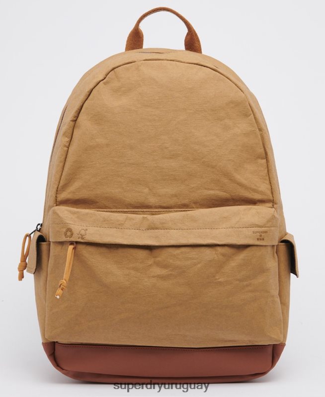uy Superdry hombres mochila pura montana marrón DT2N8Z6432 accesorios