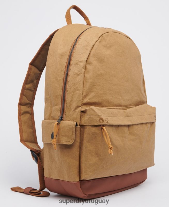 uy Superdry hombres mochila pura montana marrón DT2N8Z6432 accesorios