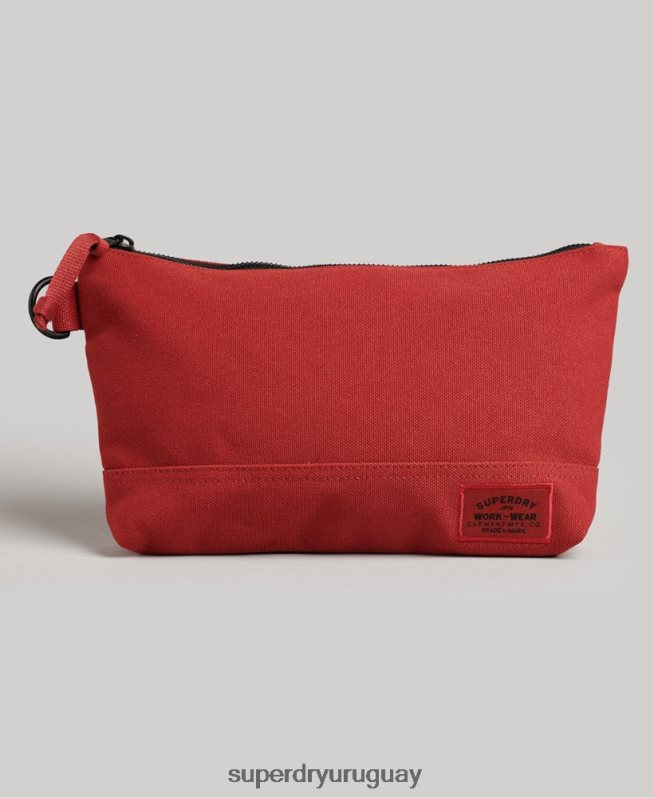 uy Superdry hombres neceser clásico rojo DT2N8Z1716 accesorios