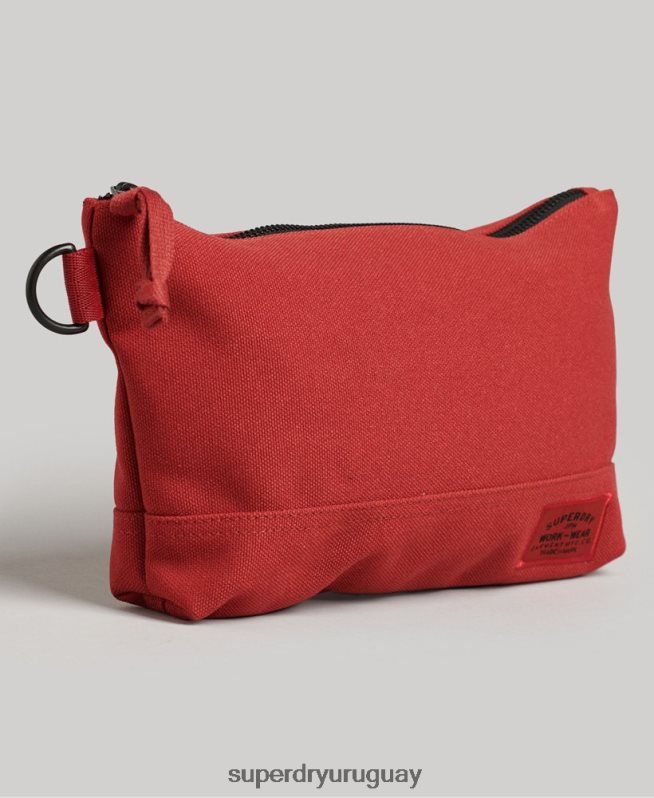 uy Superdry hombres neceser clásico rojo DT2N8Z1716 accesorios