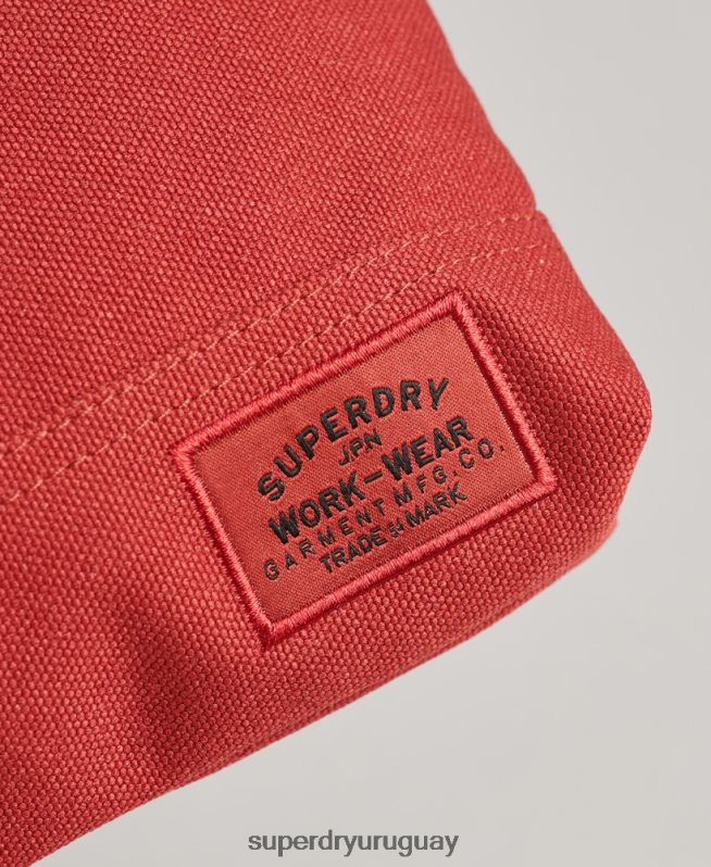 uy Superdry hombres neceser clásico rojo DT2N8Z1716 accesorios