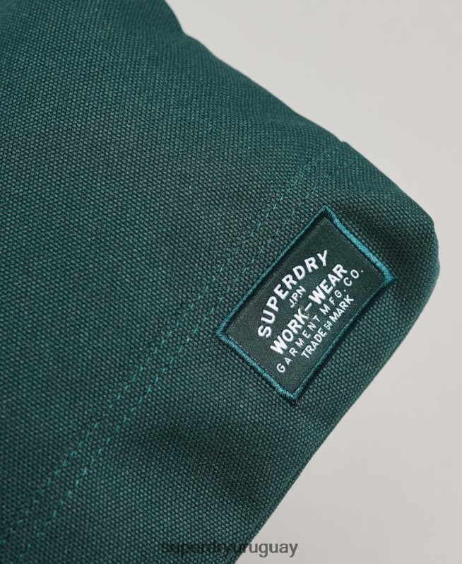 uy Superdry hombres neceser clásico verde DT2N8Z1717 accesorios