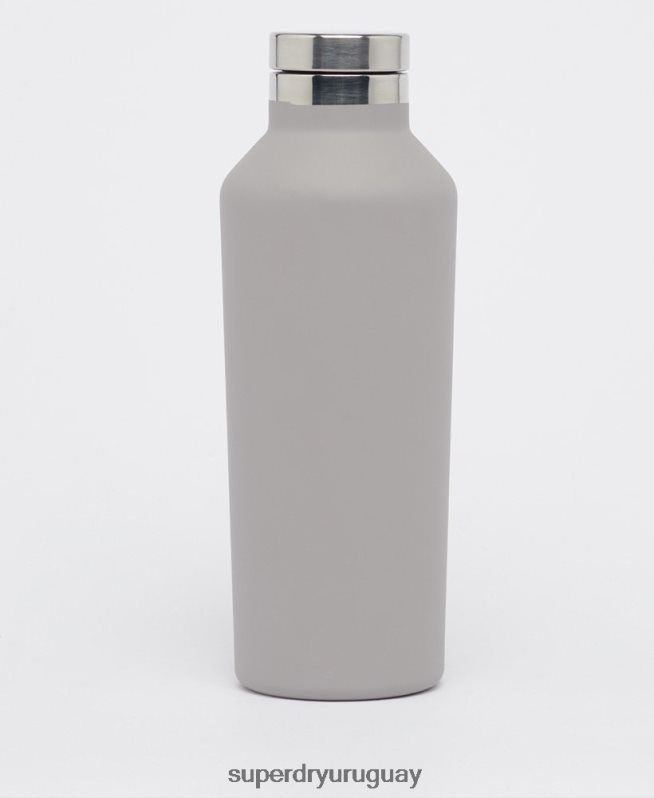 uy Superdry hombres botella de acero de entrenamiento gris DT2N8Z1828 accesorios