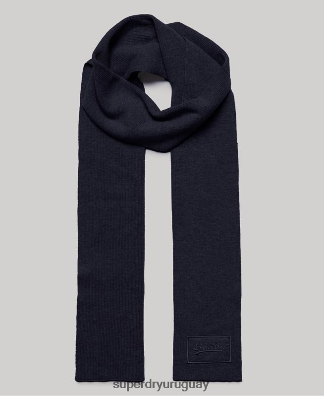 uy Superdry hombres bufanda clásica con logo vintage Armada DT2N8Z6411 accesorios