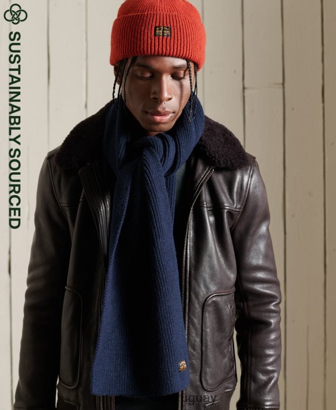 uy Superdry hombres bufanda de radar Armada DT2N8Z1825 accesorios