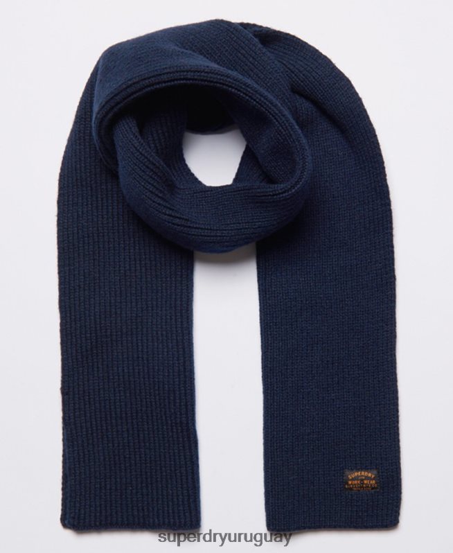 uy Superdry hombres bufanda de radar Armada DT2N8Z1825 accesorios