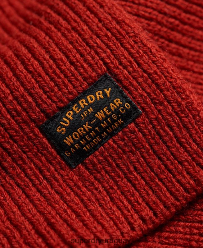 uy Superdry hombres bufanda de radar rojo DT2N8Z1817 accesorios