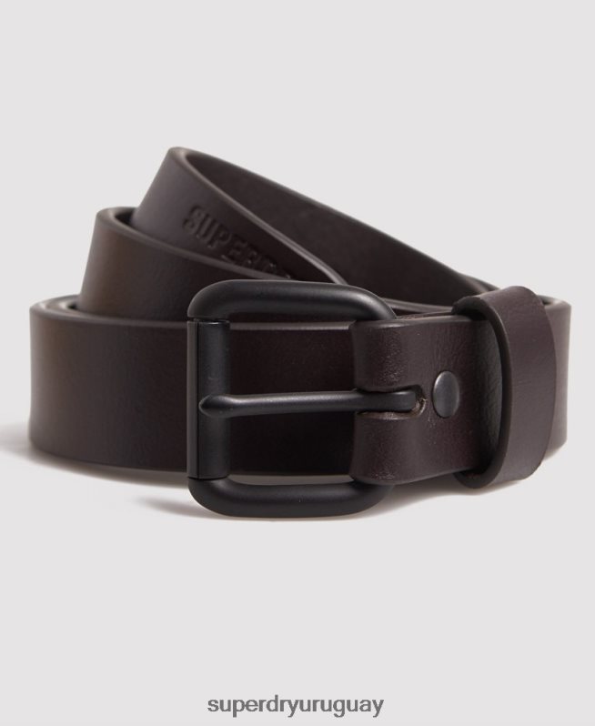 uy Superdry hombres benson conjunto de cinturones en caja marrón DT2N8Z6457 accesorios