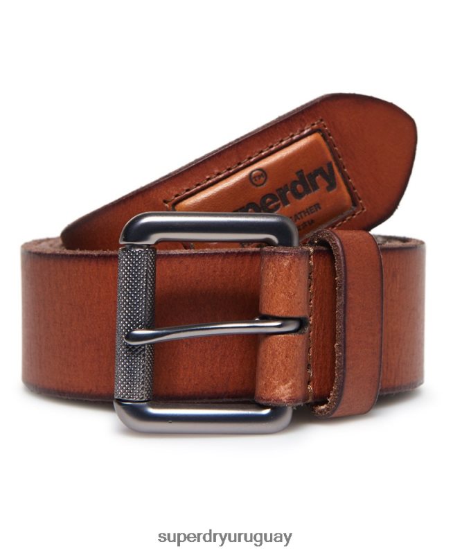 uy Superdry hombres cinturón de insignia broncearse DT2N8Z1872 accesorios