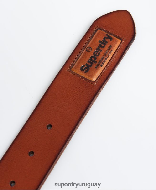 uy Superdry hombres cinturón de insignia broncearse DT2N8Z1872 accesorios
