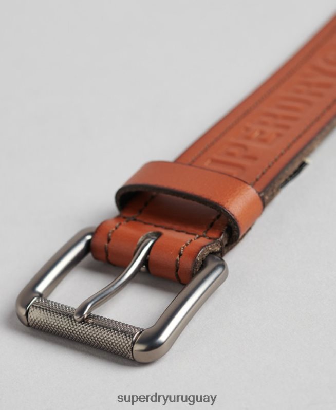 uy Superdry hombres cinturón de marca vintage broncearse DT2N8Z1592 accesorios