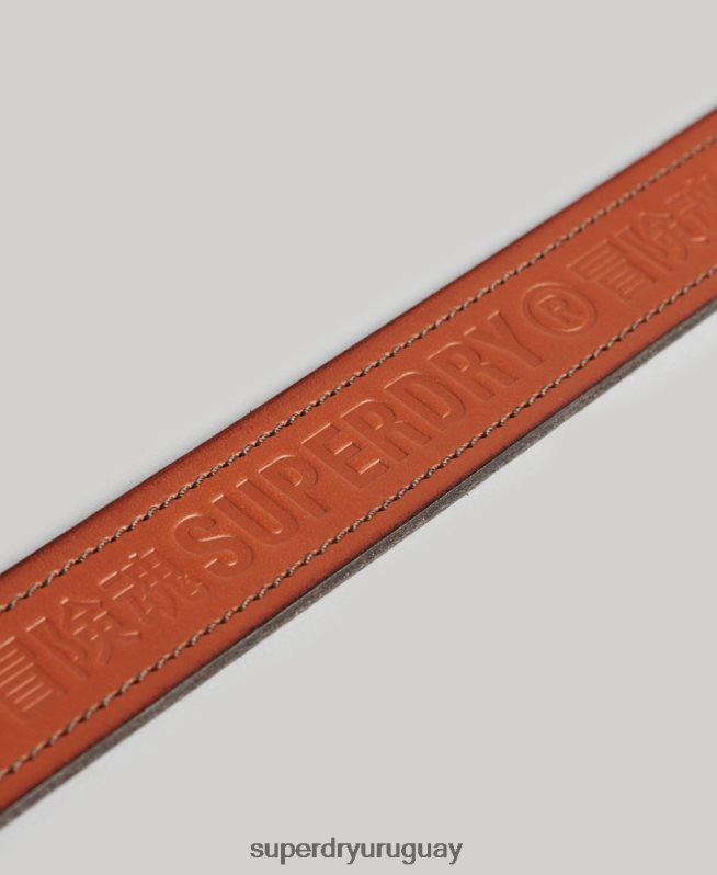 uy Superdry hombres cinturón de marca vintage broncearse DT2N8Z1592 accesorios