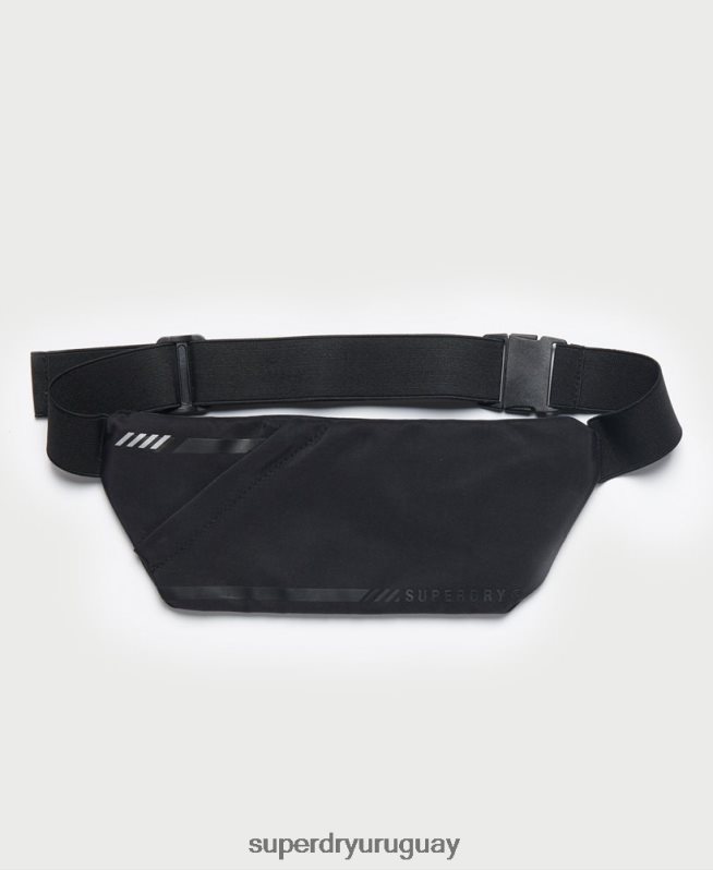 uy Superdry hombres correr cinturón negro DT2N8Z5360 accesorios