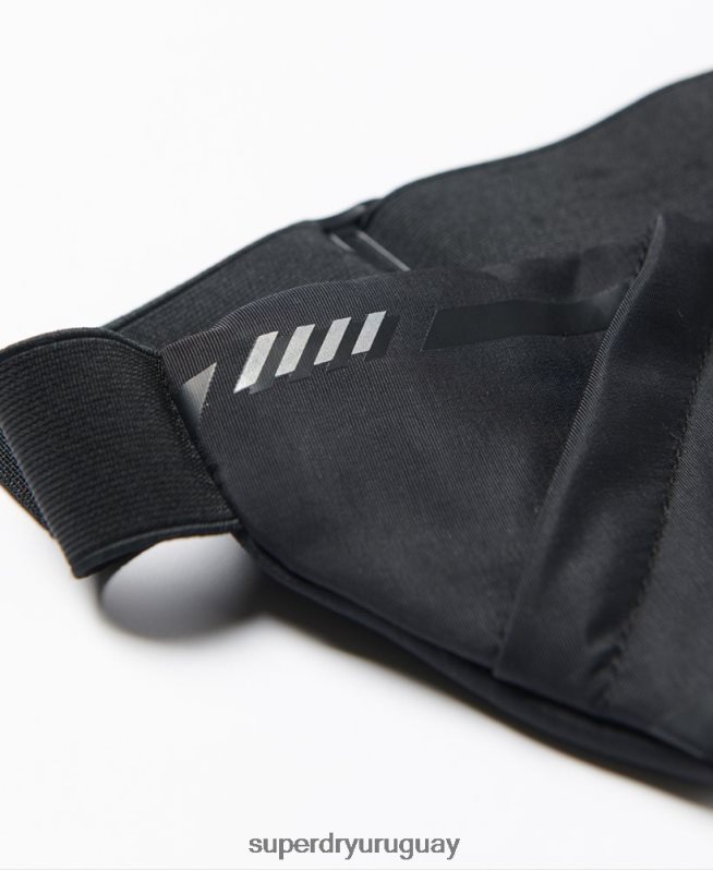 uy Superdry hombres correr cinturón negro DT2N8Z5360 accesorios