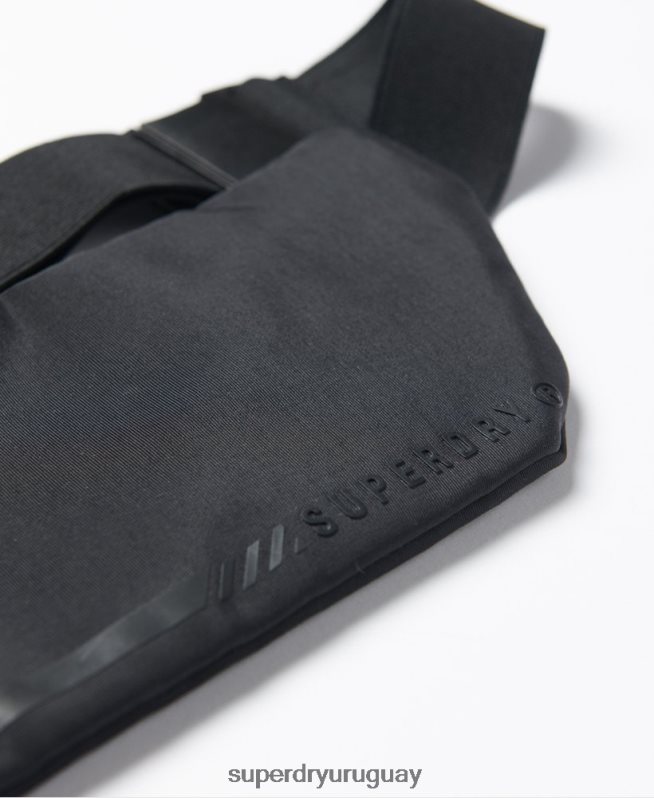uy Superdry hombres correr cinturón negro DT2N8Z5360 accesorios