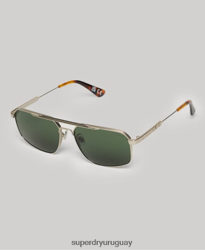 uy Superdry hombres gafas de sol sdr coleman oro DT2N8Z59 accesorios
