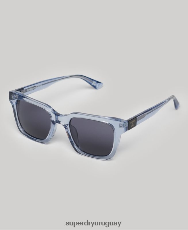 uy Superdry hombres gafas de sol sdr garritsen azul DT2N8Z93 accesorios