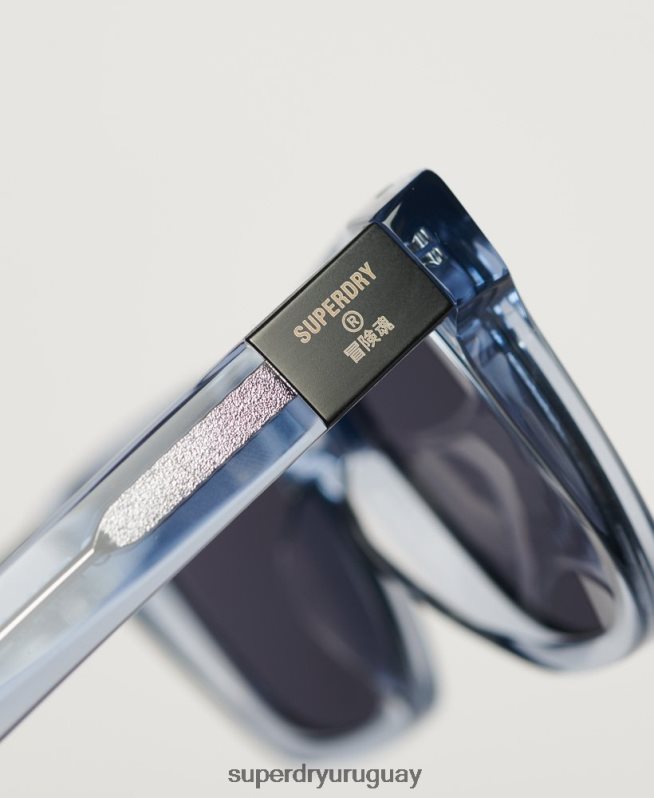 uy Superdry hombres gafas de sol sdr garritsen azul DT2N8Z93 accesorios