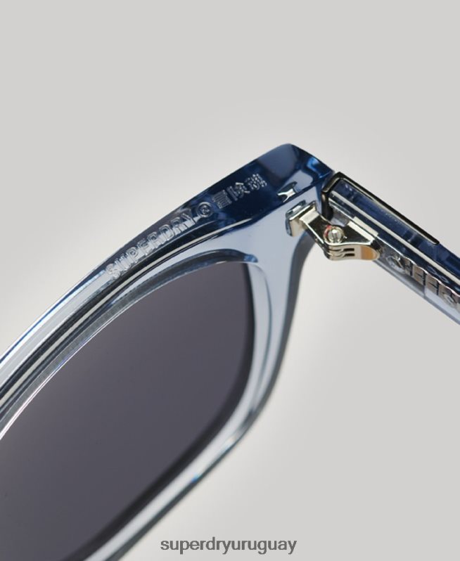 uy Superdry hombres gafas de sol sdr garritsen azul DT2N8Z93 accesorios