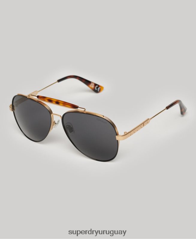 uy Superdry hombres lentes de sol sdr estrada marrón DT2N8Z14 accesorios