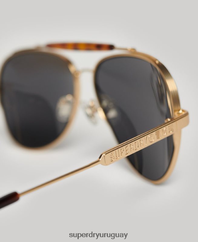 uy Superdry hombres lentes de sol sdr estrada marrón DT2N8Z14 accesorios