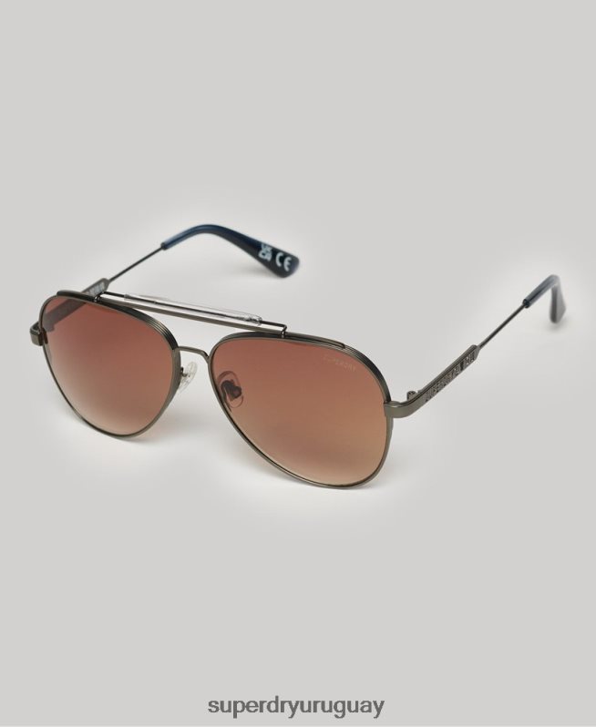 uy Superdry hombres lentes de sol sdr estrada marrón DT2N8Z58 accesorios